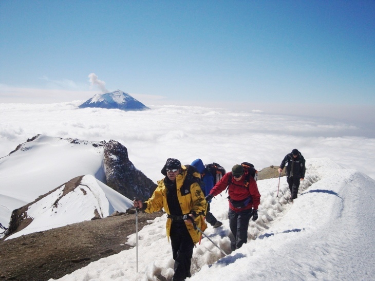 Iztaccihuatl arista del sol Mexico