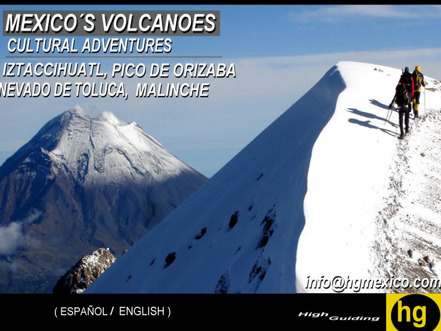 Iztaccihuatl near to la "panza"
