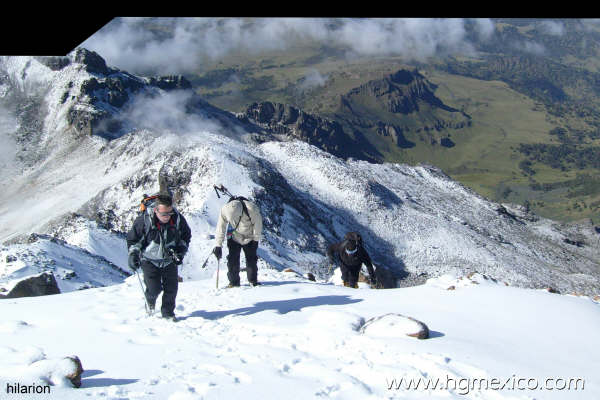 Rodillas Iztaccihuatl