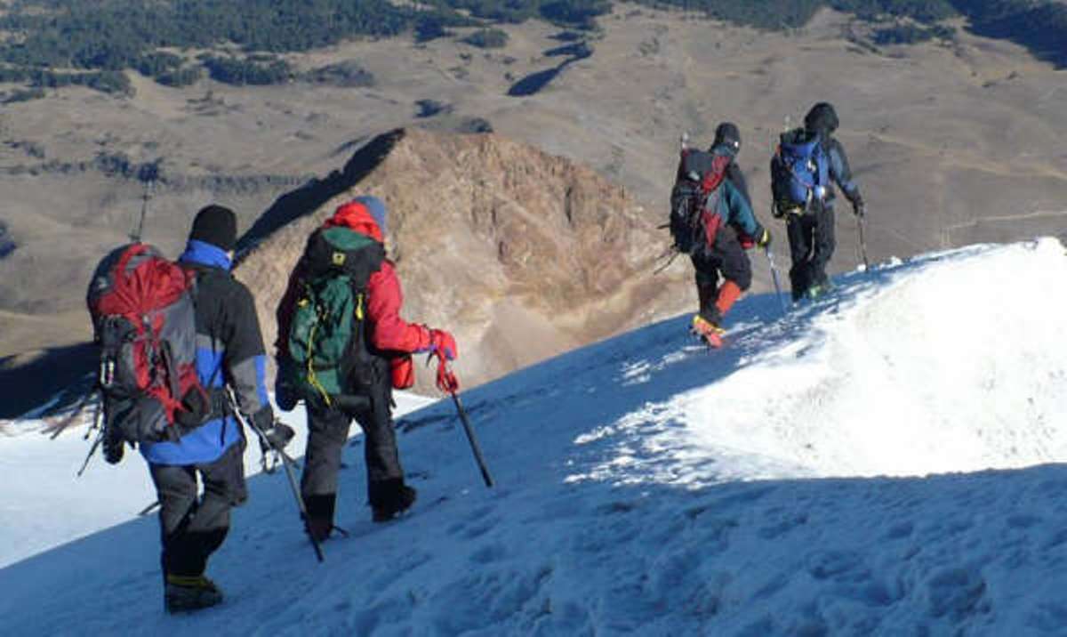 pico de orizaba bajada 