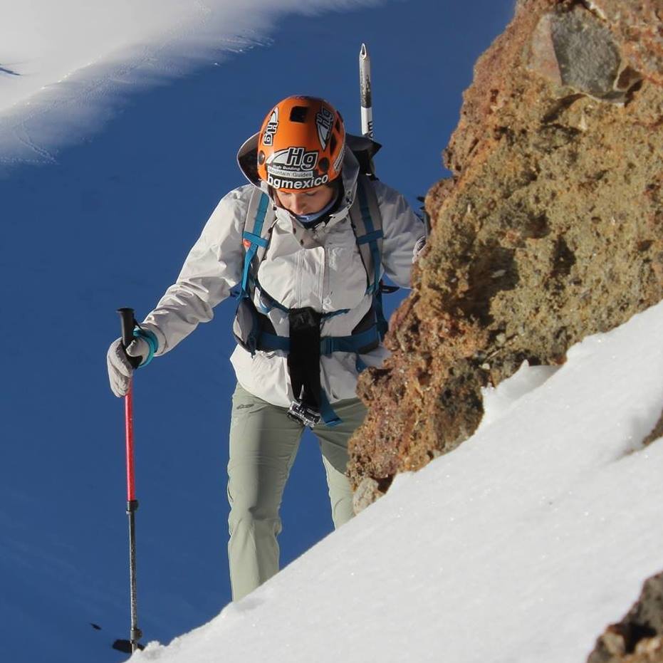 escalando iztaccihuatl mexico