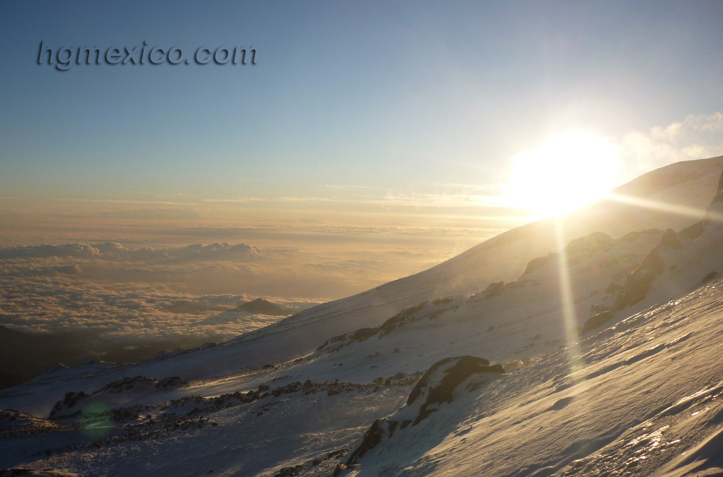 Pico de Orizaba amanecer