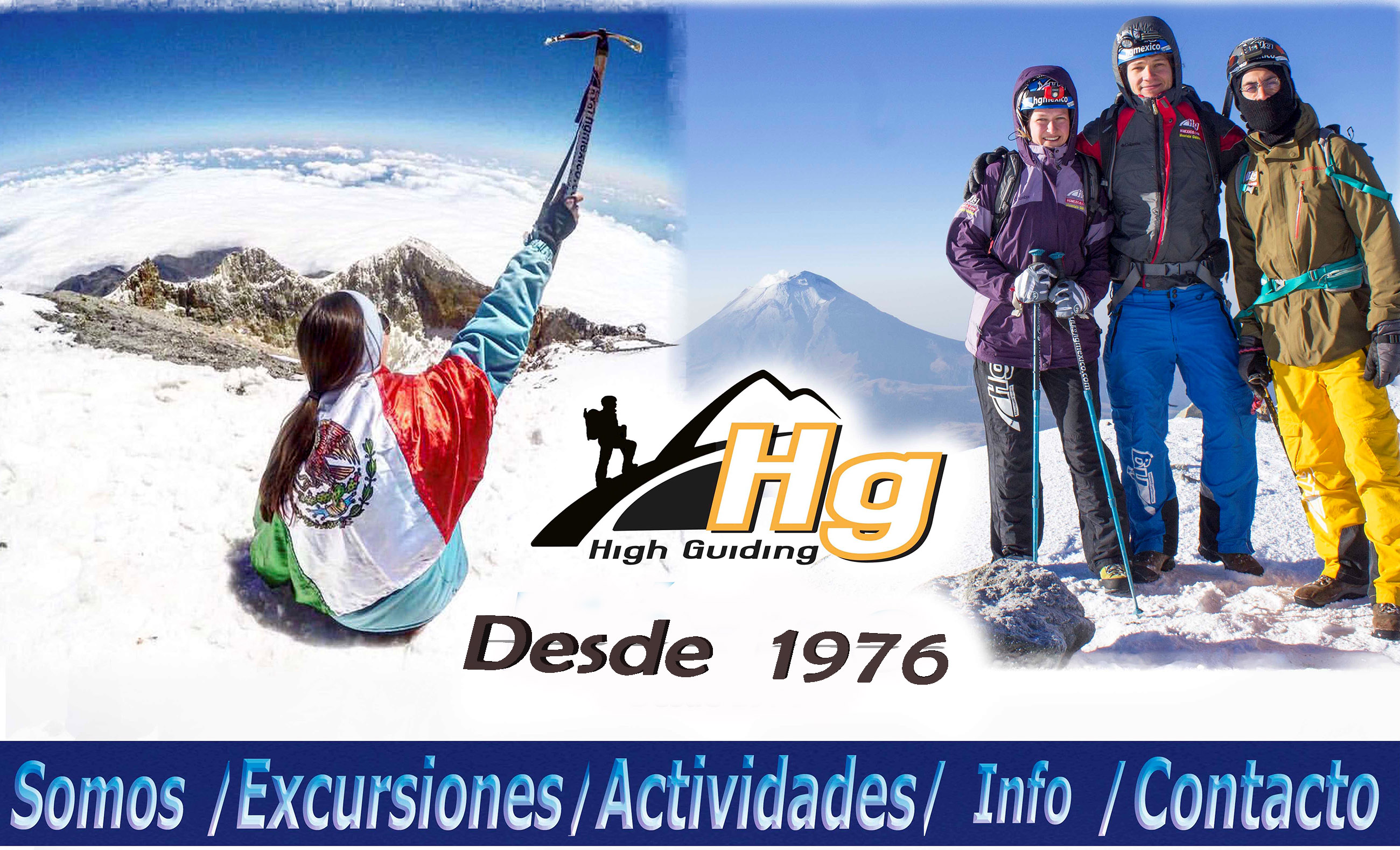 Pico de Orizaba Iztaccihuatl mountain guides 