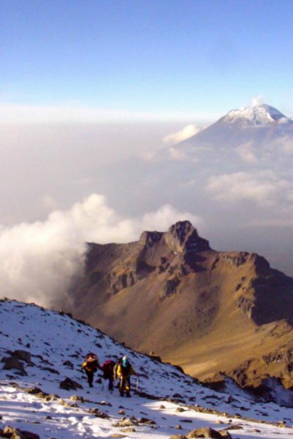 Iztaccihuatl por zona de Refugios