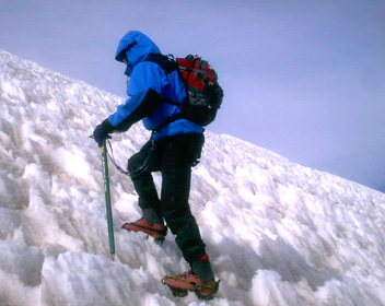 Chamarras sales para alpinismo