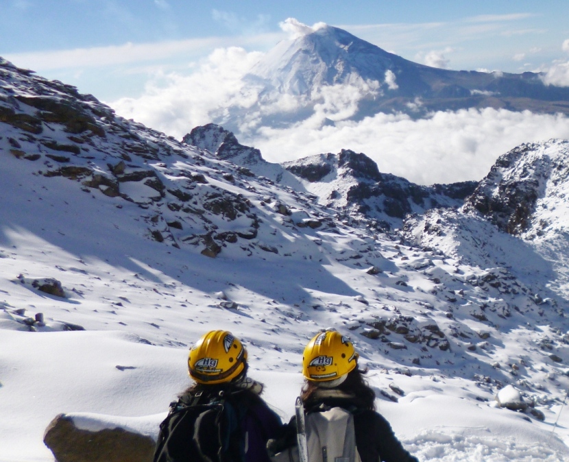 Iztaccihuatl y Popocatepetl