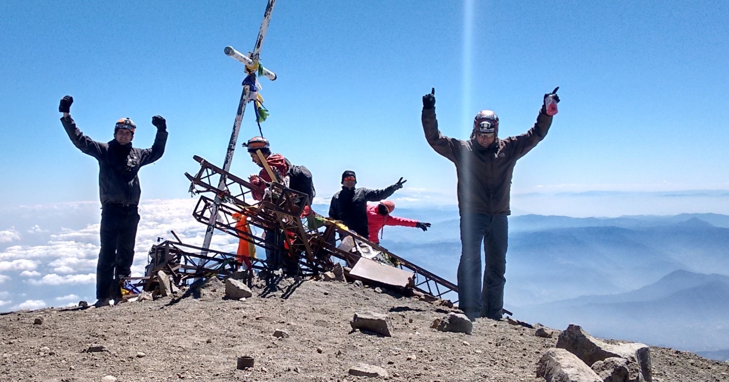 Pico de Orizaba en Marzo