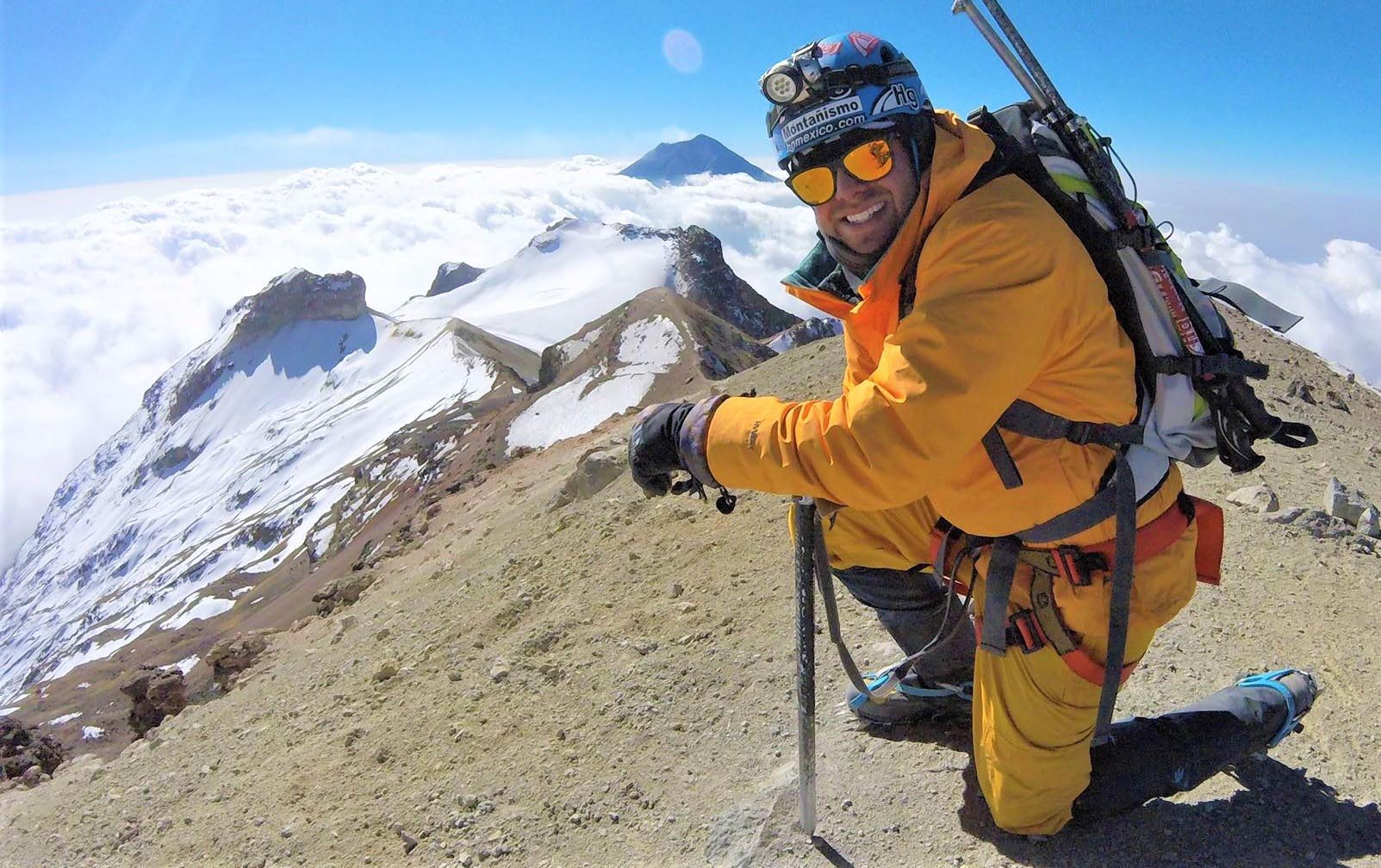 Iztaccihuatl volcan