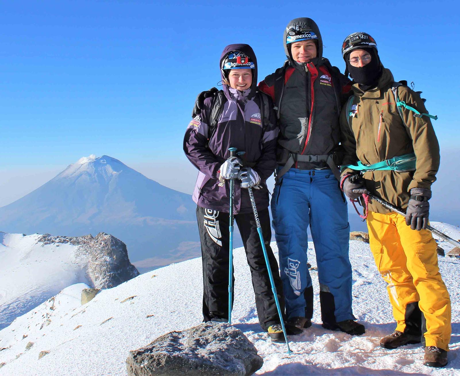 Iztaccihuatl excursion volcan 