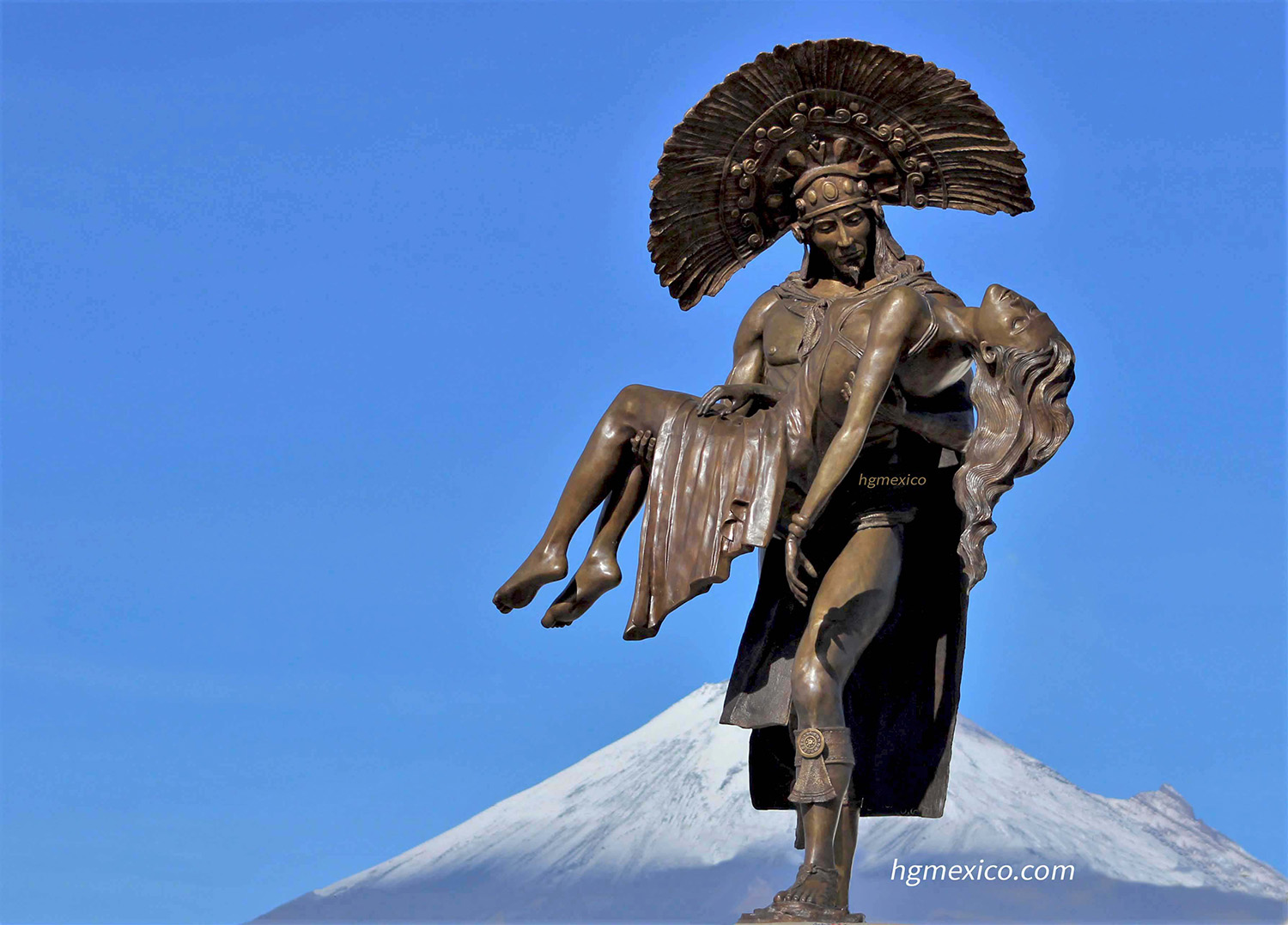Pico de Orizaba and the aztec 
