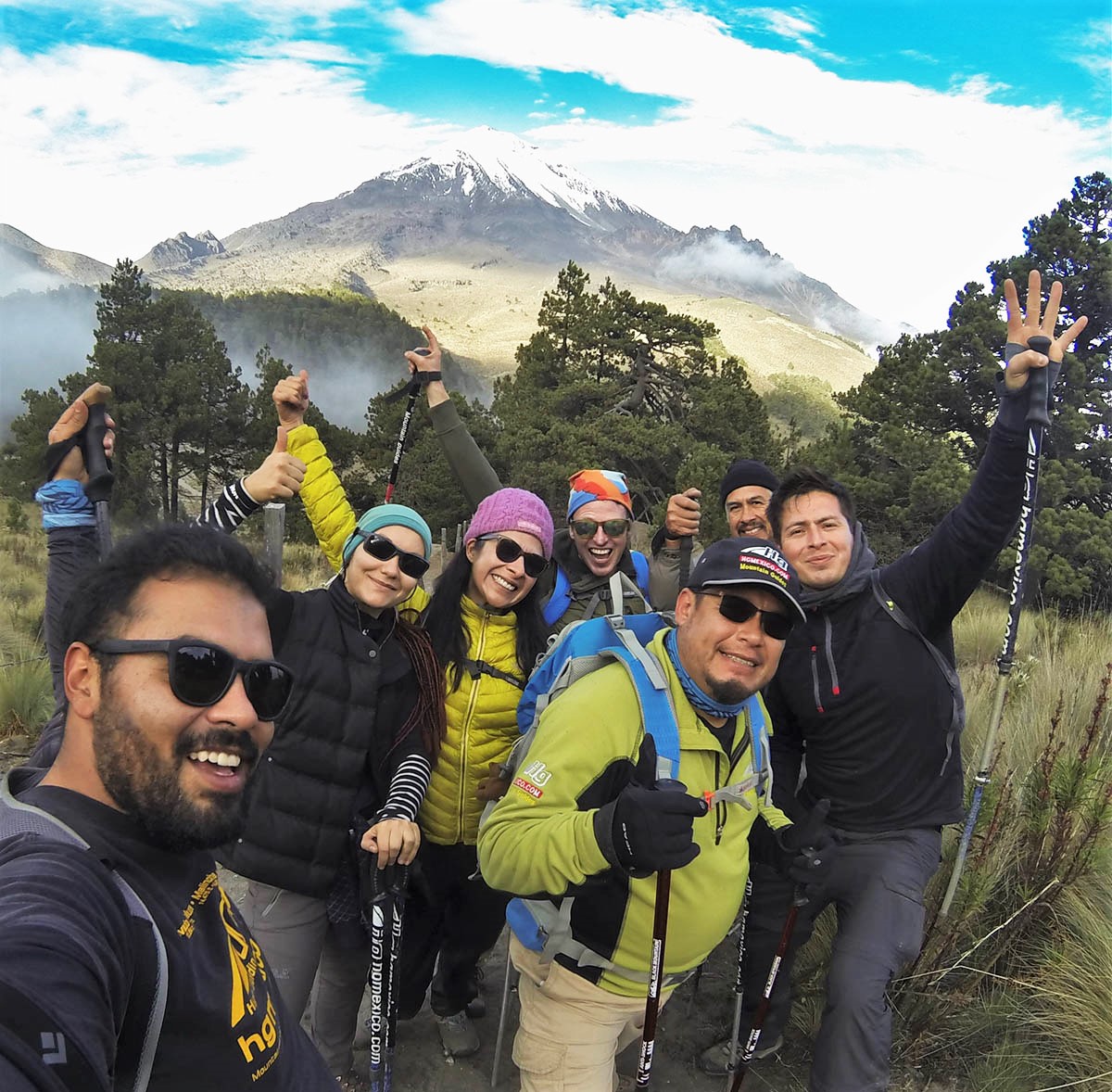 trekking popocatepetl